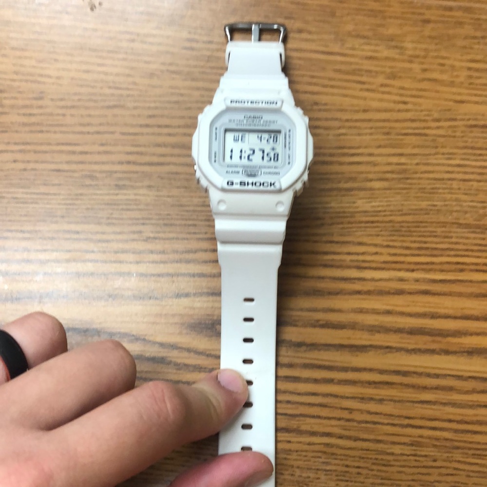 White G-shock